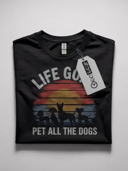 pet all the dogs t-shirt
