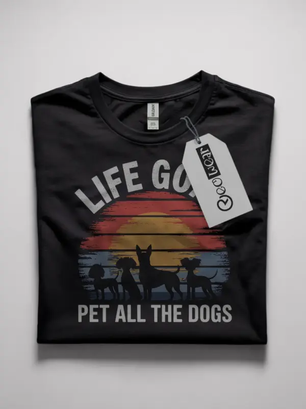 pet all the dogs t-shirt