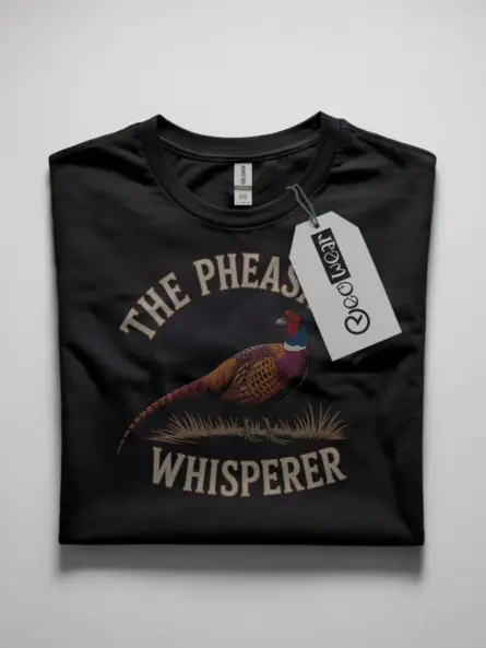 Pheasant Whisperer T-Shirt for Hunters – Vintage Outdoor Graphic Tee - Image 4