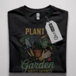 plant a garden harvest happiness t-shirt
