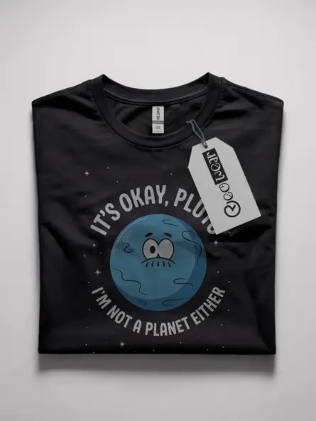 pluto not a planet t-shirt