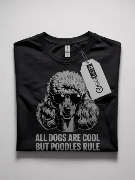 poodle sunglasses shirt