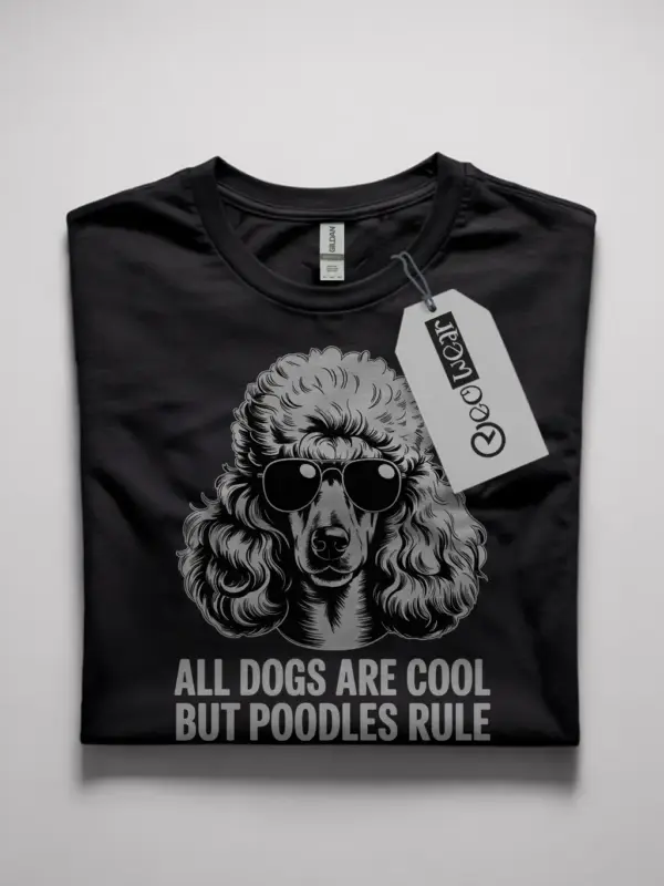 poodle sunglasses shirt