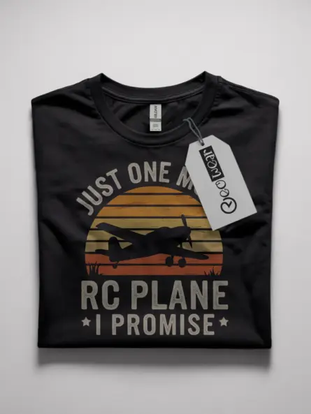 Epic RC Plane T-Shirt for Hobbyists & Vintage Flight Fans - Image 4