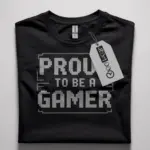 retro gamer shirt pixel style