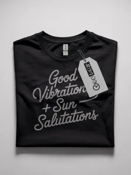 sun salutation t-shirt