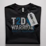 t2d warrior diabetes shirt