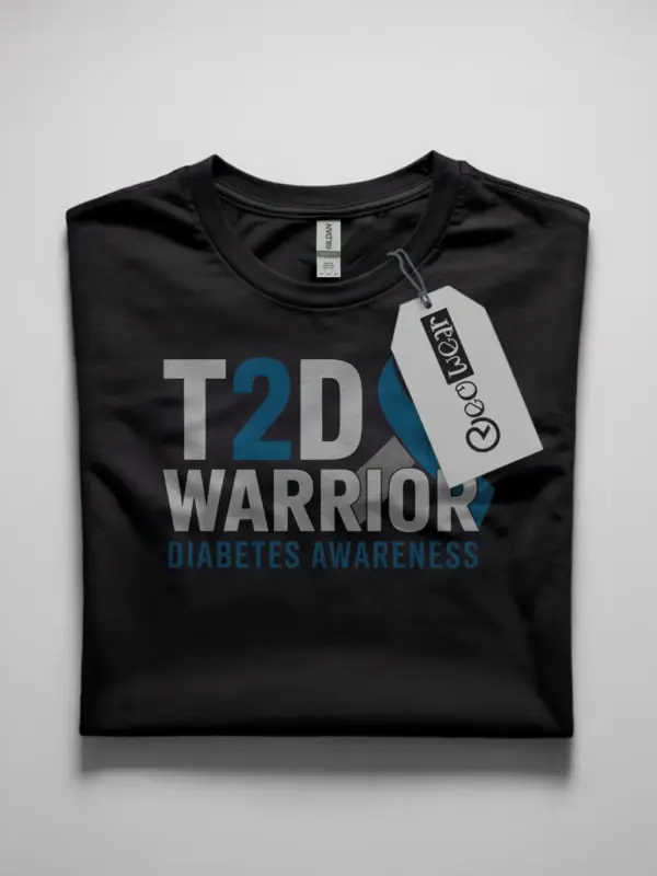 t2d warrior diabetes shirt