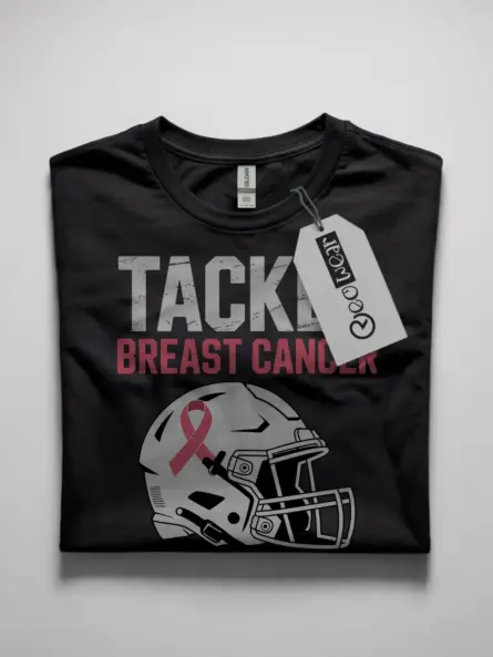 tackle breast cancer shirt