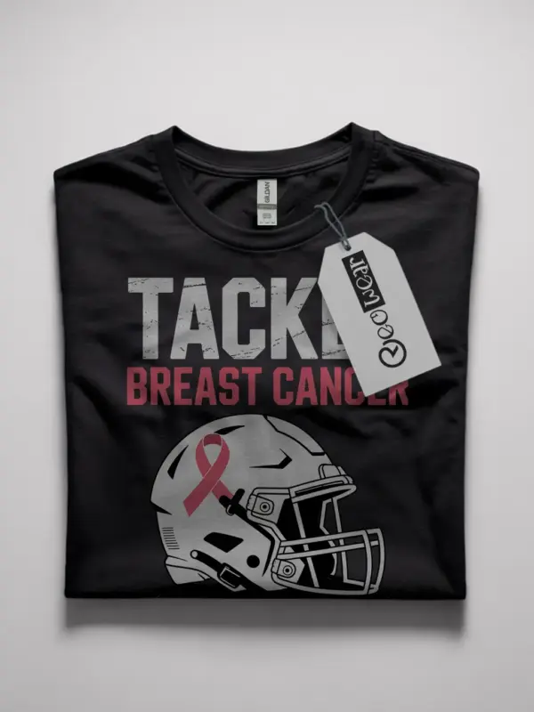 tackle breast cancer shirt