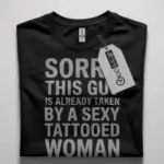 taken by tattooed woman t-shirt