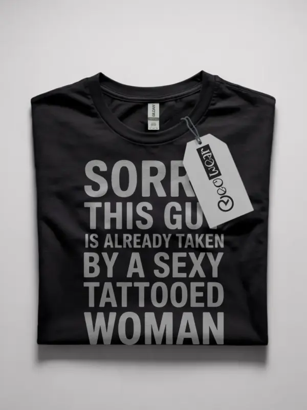 taken by tattooed woman t-shirt