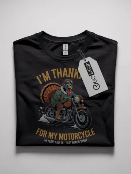 thanksgiving motorcycle shirt
