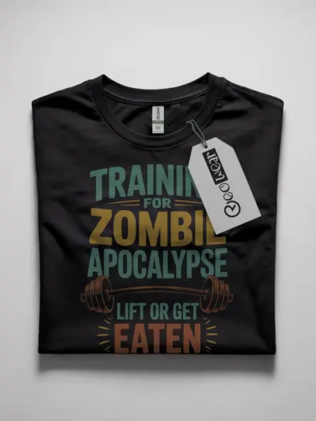 training for zombie apocalypse shirt