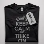 trike motorcycle t-shirt