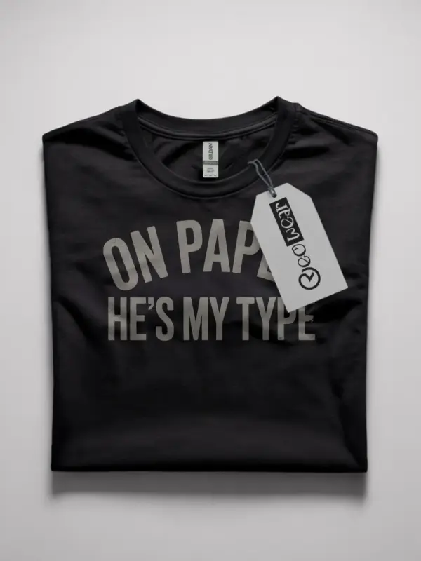 typography t-shirt for book lovers