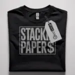urban money graphic t-shirt