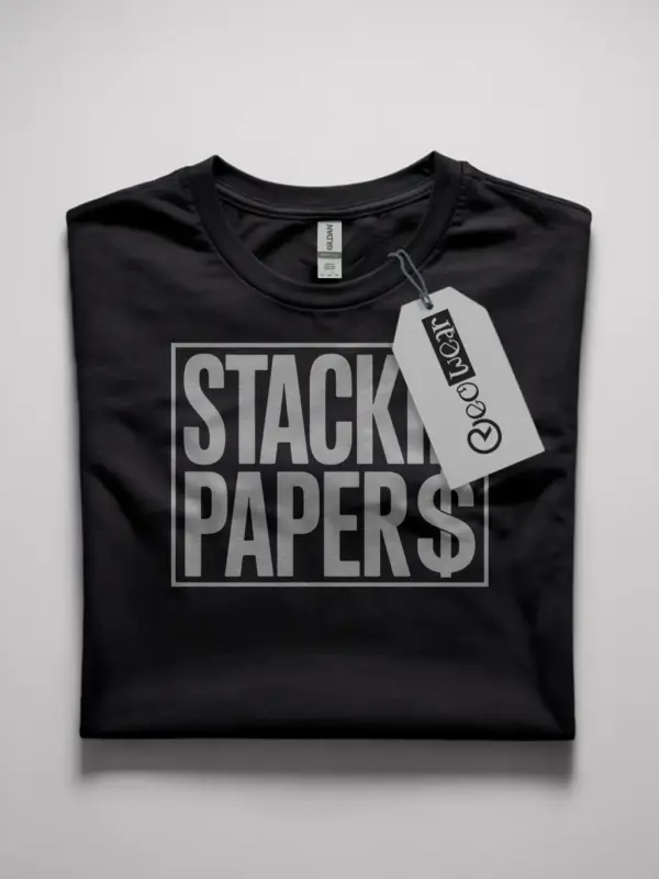 urban money graphic t-shirt