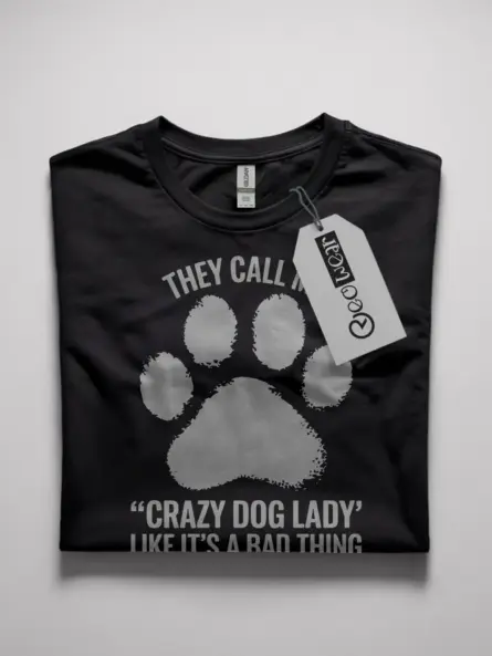 vintage crazy dog lady shirt