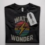 retro lightning bolt shirt for electricians