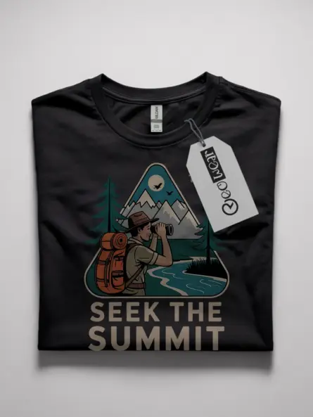 vintage mountain adventure t-shirt