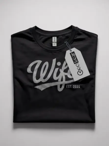 wife est 2025 t-shirt