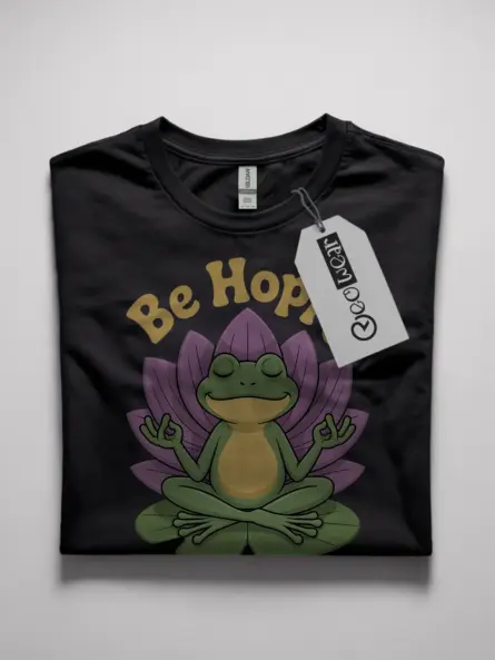 yoga frog t shirt