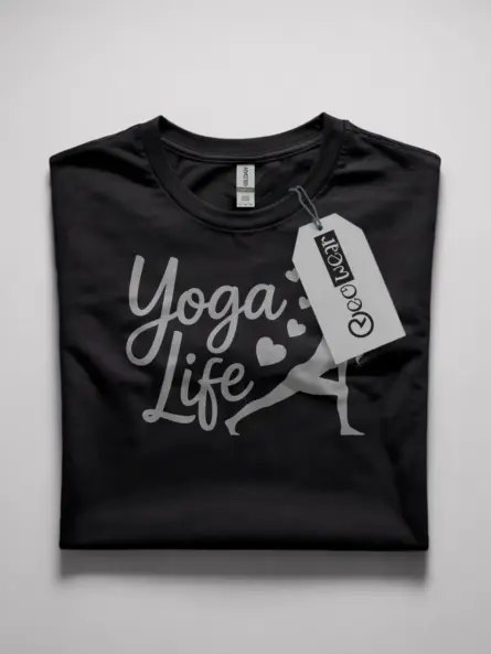 yoga life t-shirt for women