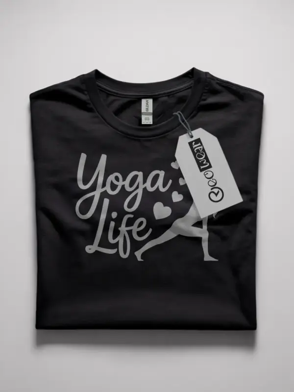 yoga life t-shirt for women