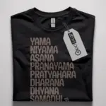 eight limbs of yoga t-shirt