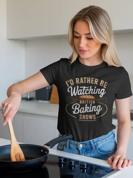 British Baking Show T-Shirt for Fans - Image 3