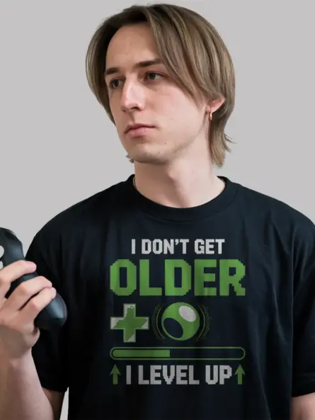 Level Up Birthday Gamer T-Shirt - Image 12