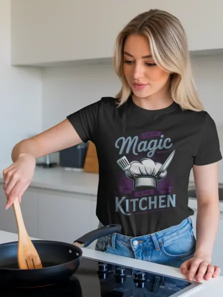 Magical Chef T-Shirt for Cooking Enthusiasts – Bold Culinary Style - Image 3