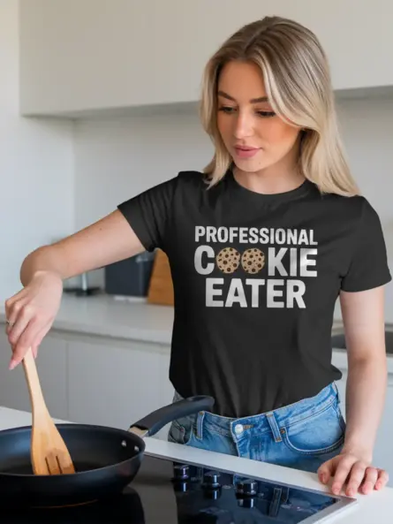 Professional Cookie Eater T-Shirt - Image 3