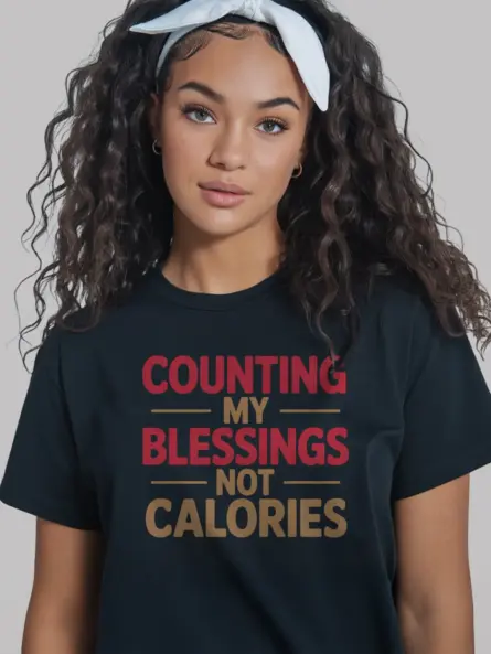 Body Positivity Blessings T-Shirt – Motivational Self-Love Tee for Women - Image 2