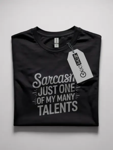 Sarcasm Talent T-Shirt for Meme Lovers