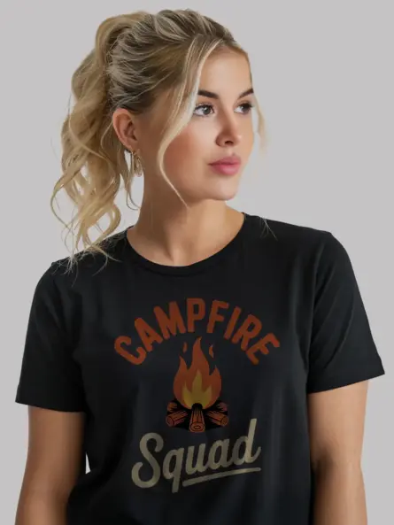 Campfire Squad Vintage T-Shirt - Image 3