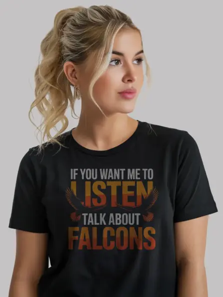 Bold Falcon Enthusiast T-Shirt for Bird Lovers - Image 3