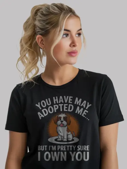 Funny Shih Tzu Rescue T-Shirt for Dog Adoption Lovers - Image 12