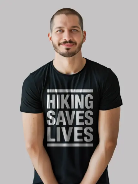 Bold Hiking Therapy Shirt for Mental Wellness & Nature Lovers - Image 3