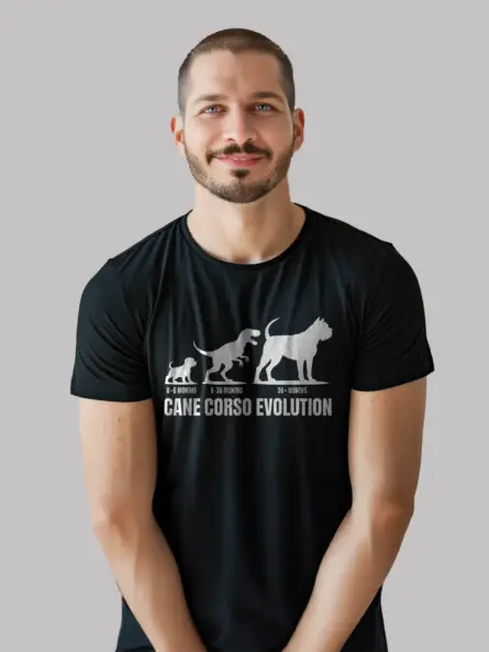 Hilarious Cane Corso Evolution Shirt – Funny Dog Growth Tee - Image 6