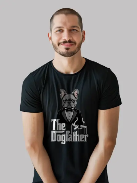 Dog Father Shirt – Funny French Bulldog Parody Gift Tee for Men - Image 3