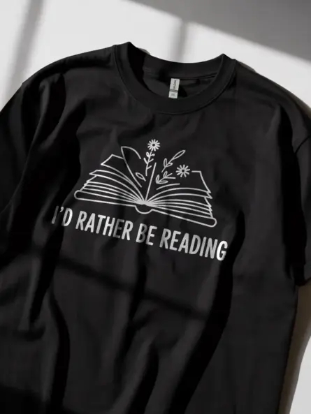 Minimalist Book Lover T-Shirt for Women - Image 12