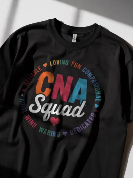 Empowering CNA Squad T-Shirt for Healthcare Heroes - Image 11