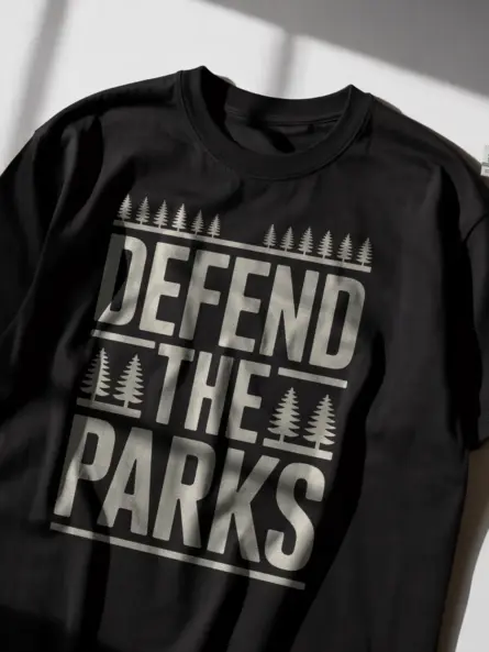 Defend the Parks Shirt – Bold Eco Activist Tee for Nature Lovers - Image 2