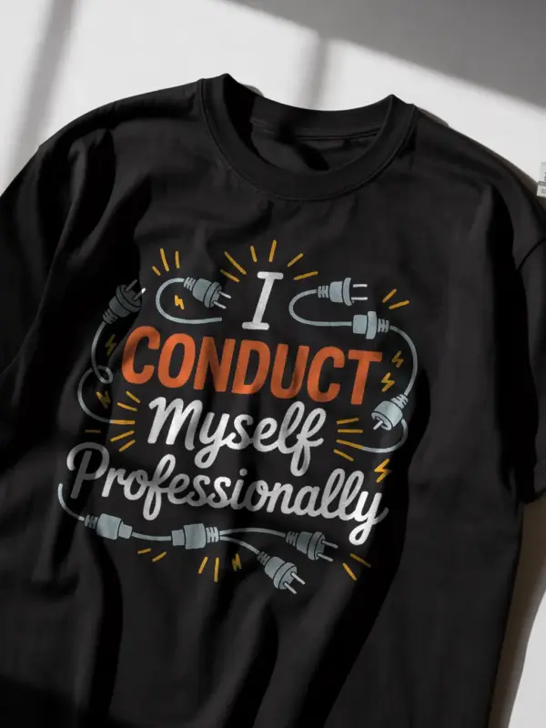 funny electricianshirt