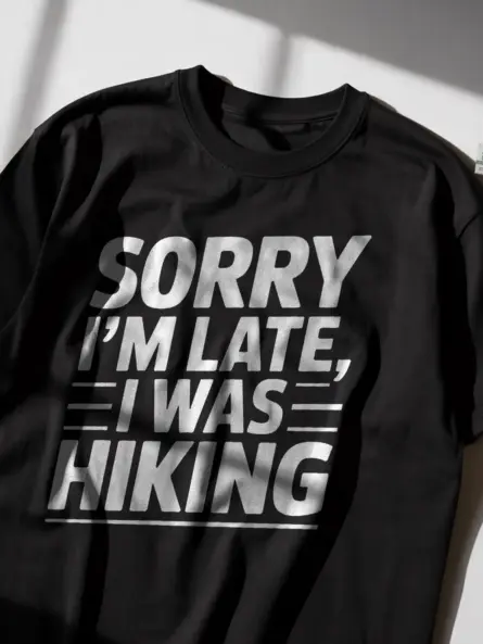 Funny Hiking Shirt – Bold Trail Excuse Tee for Adventurers - Image 2