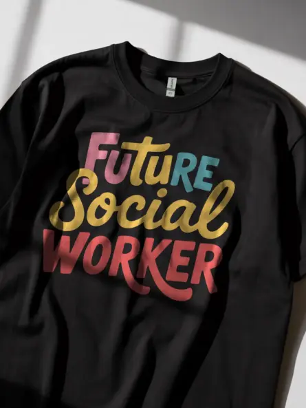 Future Social Worker T-Shirt for Students & Interns - Image 2