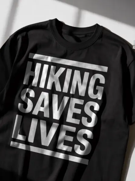 Bold Hiking Therapy Shirt for Mental Wellness & Nature Lovers - Image 2