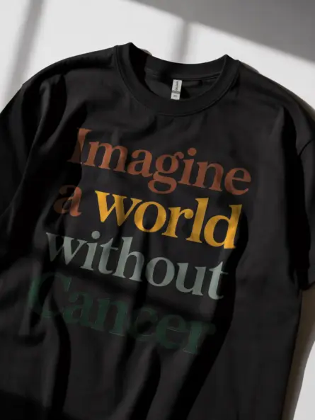Imagine a World Without Cancer Shirt – Peaceful & Powerful Tee - Image 12